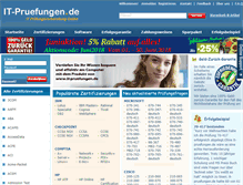 Tablet Screenshot of it-pruefungen.de